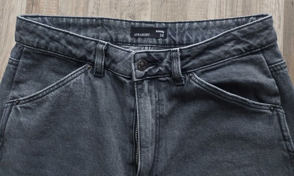 Jeansy Sinsay straight 38