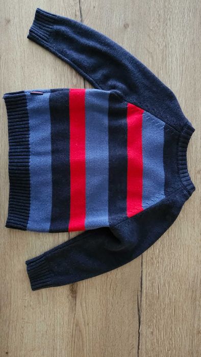 Sweter rozpinany chłopięcy, rozm. 98