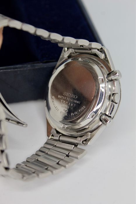 Relogio Seiko Flyback Chronograph Automatic 7016 / 7000 rare brown dial