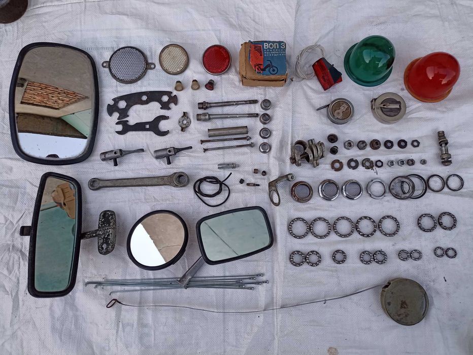 катофоты ключи, подшипники, запчасти на велосипед.