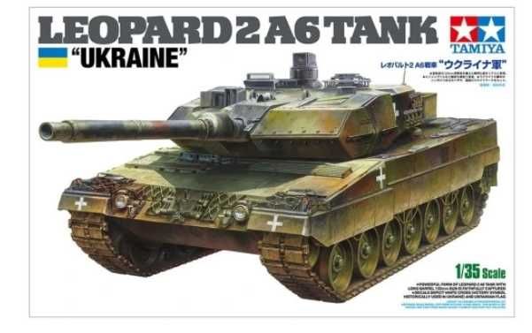 Tamiya 25207 - Leopard 2 A6 Tank "Ukraine" - 1:35