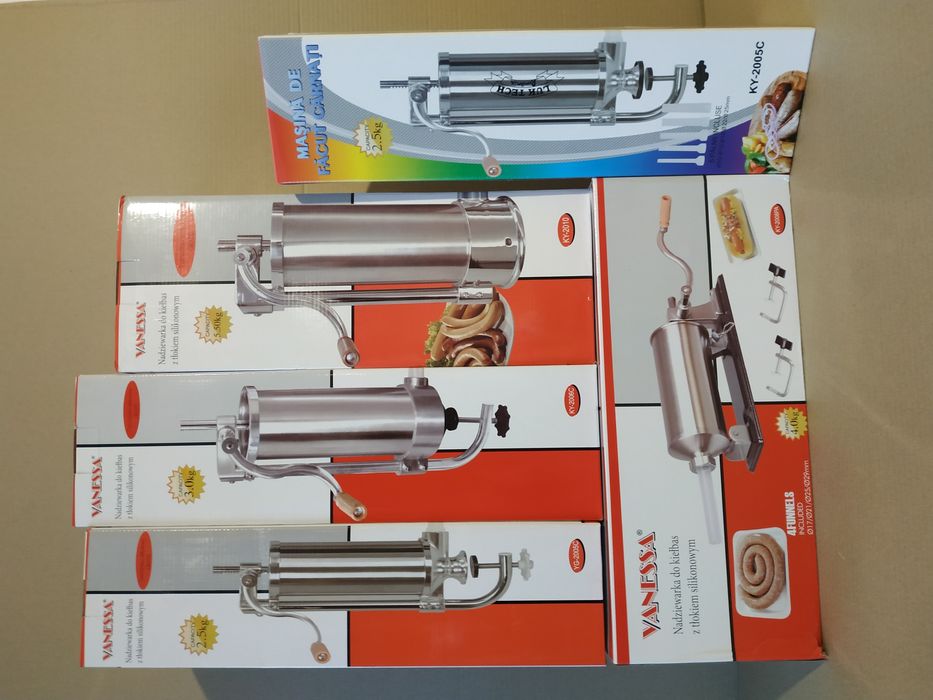 Колбасный шприц, Шприц для колбаси , VANESSA 2.5 кг,3 кг, 4кг, 5.5 кг ...