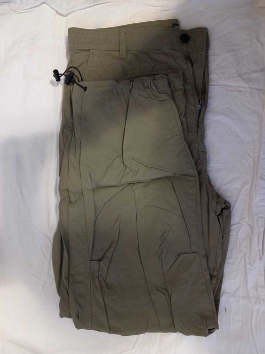 Calças cargo homem verde tropa