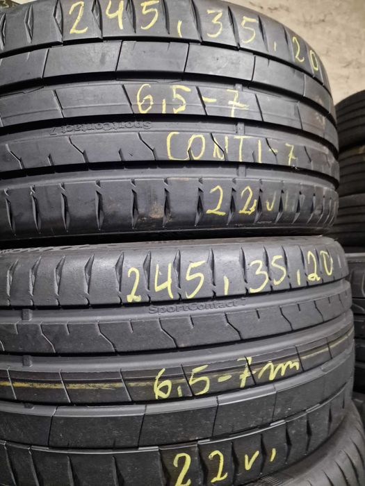 245/35/20 Continental 7, super para 22r. 7mm