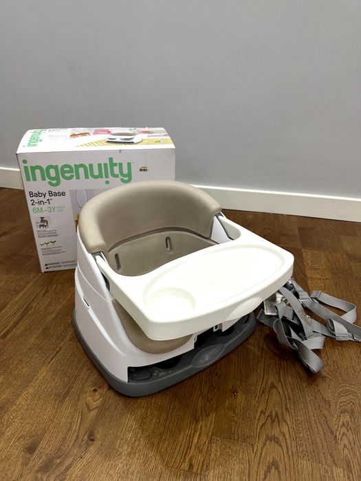 Стільчик-бустер Ingenuity Baby Base 2 в 1, 6 міс–3 роки