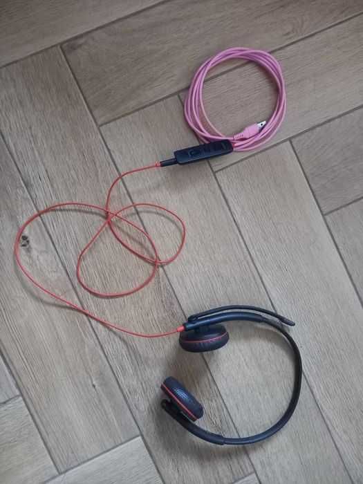 Sluchawki Plantronics / Poly mikrofon, regulacja