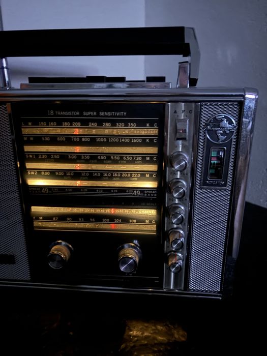 Senator De Luxe – 18 Transistor| портативный радиоприёмник 1960