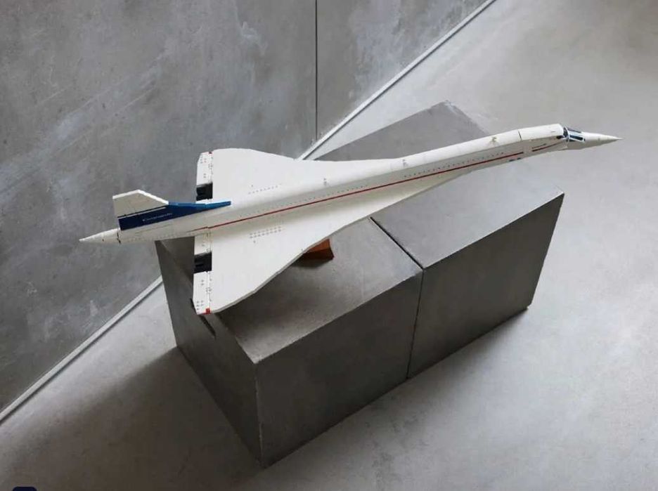 ‼️КОЛЬОРОВА КОРОБКА‼️ Concorde AIRBUS сумісний з Лего 2083д(Код 1121)
