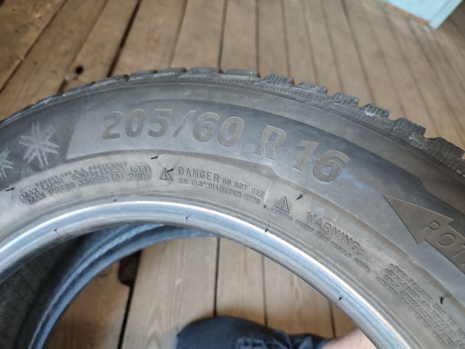 R16 205/60 Michelin Alpin5 шини комплект