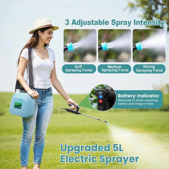 Opryskiwacz ręczny elektroniczny  5 l
