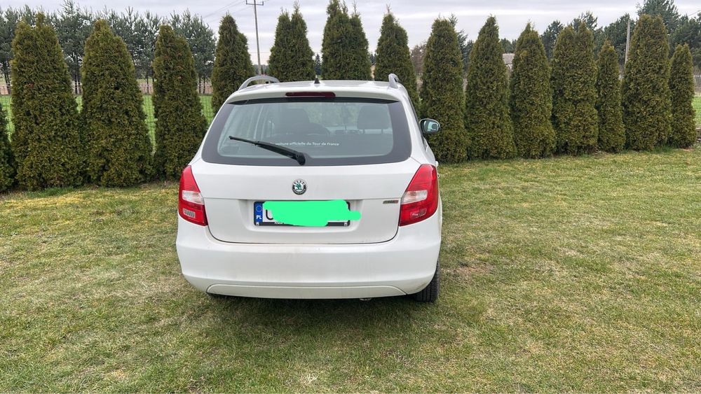 Skoda Fabia Kombi 2011r Klima 1.6TDI