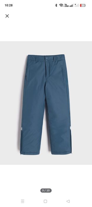 Spodnie ocieplane zimowe