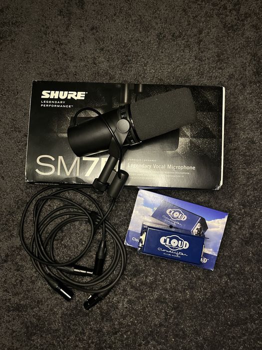 Shure SM7B + Cloudlifter CL-1