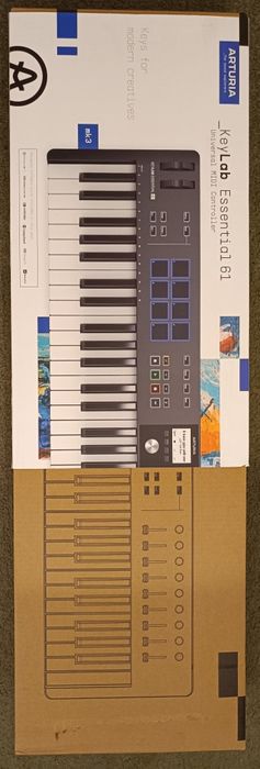 Keylab Essential 61 Novo Piano Midi Novo