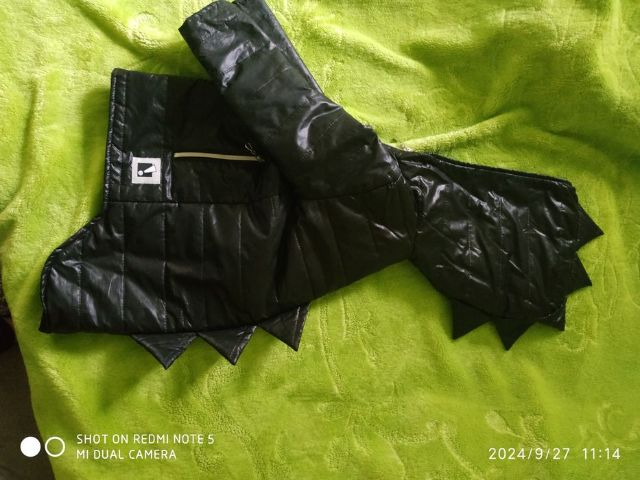 Kurtka przejsciowa wiosenna dinozaur smok rozmiar 98 hand made style k