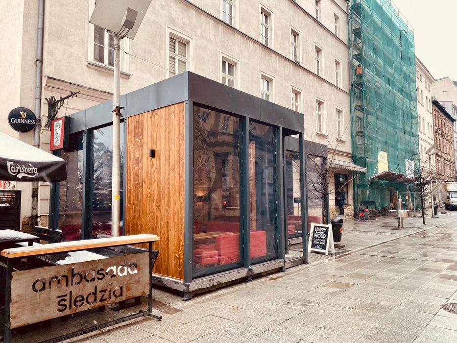 Ogródek gastronomiczny, wiata - Widok 2