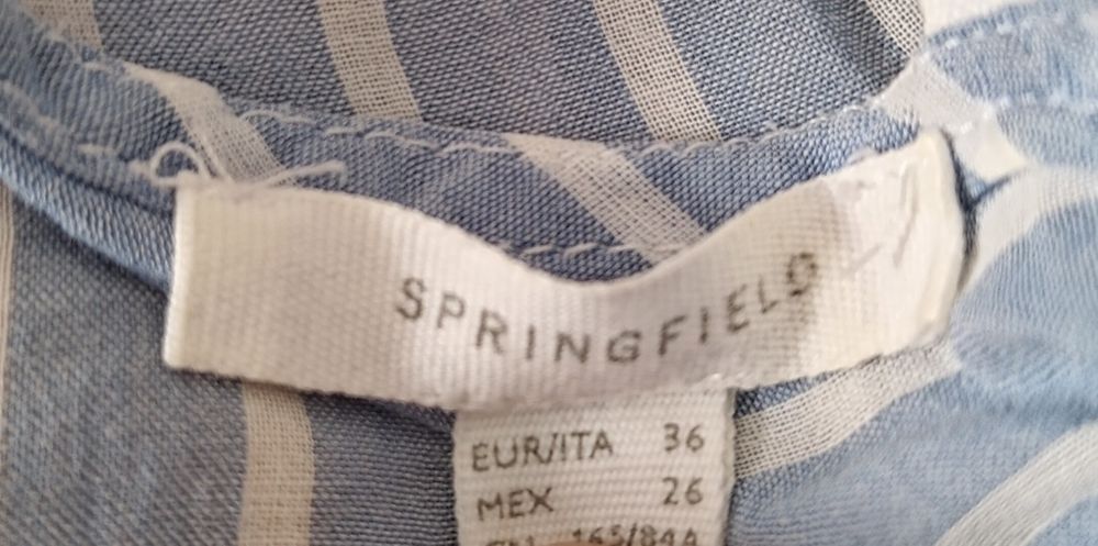 Blusa azul Springfield