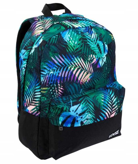 Plecak Szkolny St. Majewski A4 18L Lekki Ergonomiczny Motyw Liście