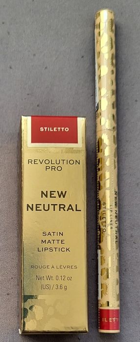 Revolution Pro pomadka konturówka Stiletto; matowa czerwona
