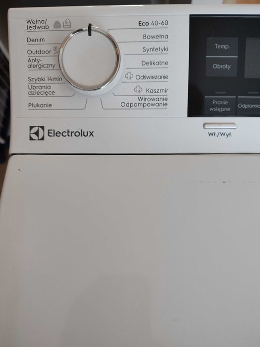 Pralka Elektrolux otwierana od góry 1-7 kg