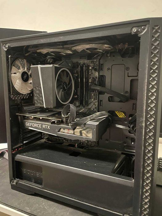ИГРОВОЙ ПК ! RTX 3060 TI + Intel 7 9700 32GB RAM 1ТБ HDD 512Gb SSD