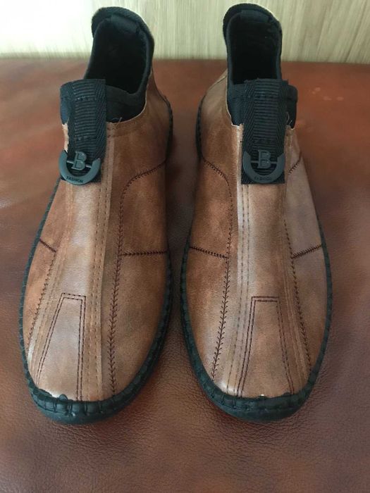 Nowe Buty botki damskie ekoskóra rozm. 42 jasny brąz