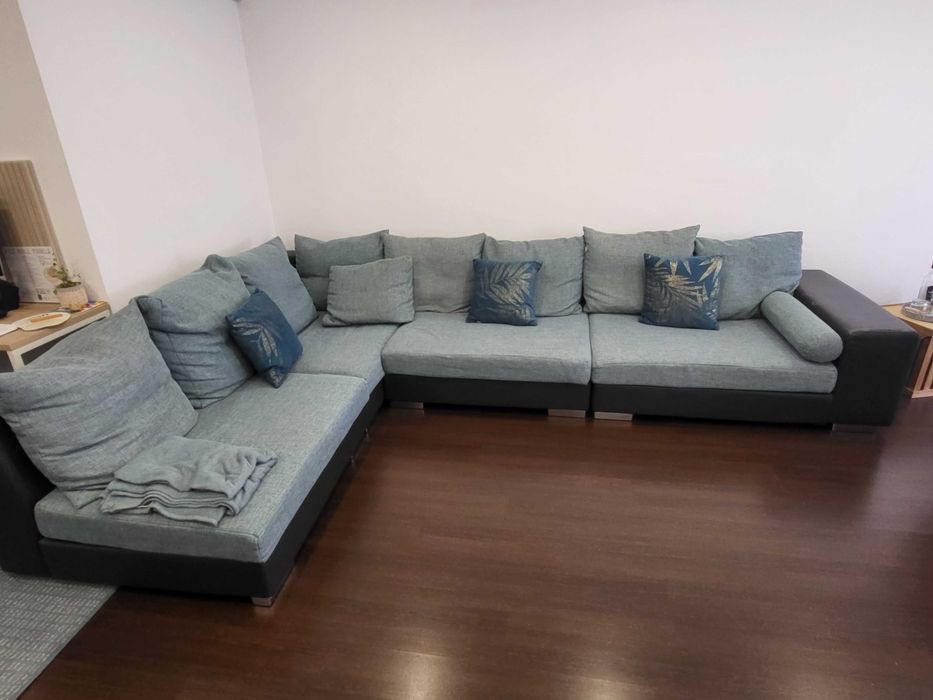 Sofa chaise longue  4 modulos (Conforama)