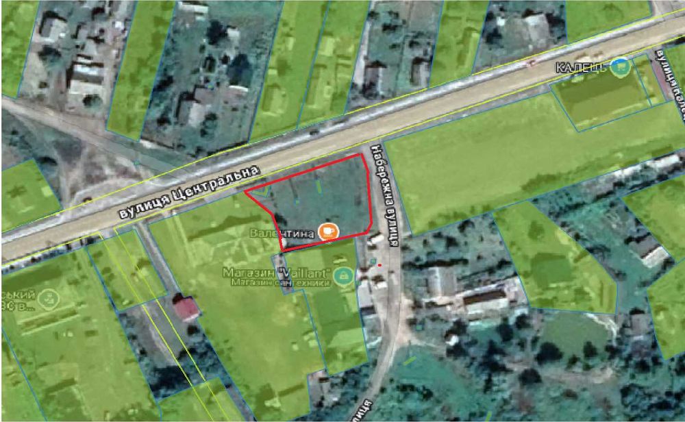 Земельна ділянка, площею 0,1264 га.,  Рівненська обл.