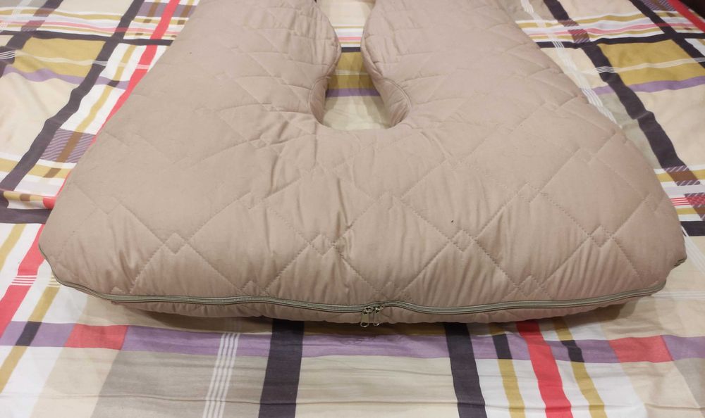 Подушка для сна и отдыха "Соня" бежевая ТМ IDEIA