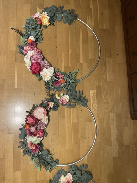 Dekoracje weselne ślubne, łuk ślubny