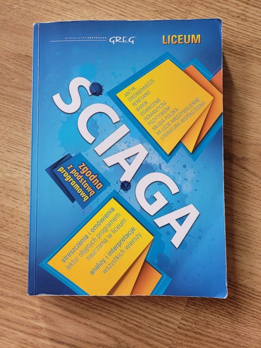 ŚCIĄGA Greg liceum