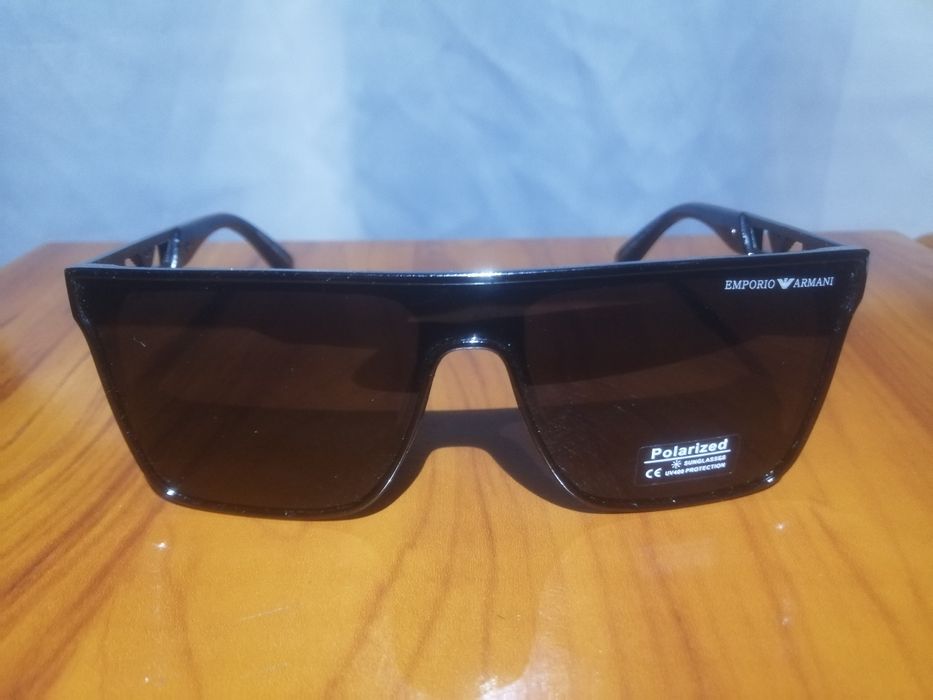 Окуляри Emporio Armani EA7 Black емпоріо армані чорні сонцезахистні