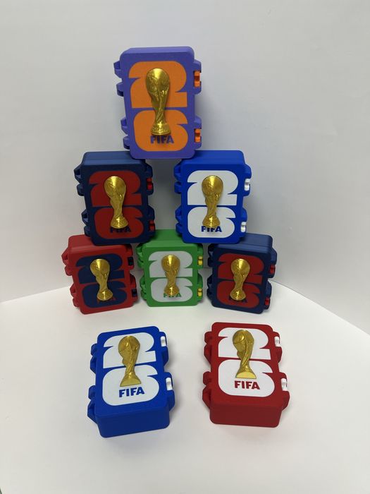 Caixa para cromos copa do mundo