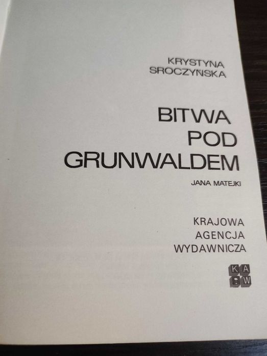 Krystyna Sroczyńska "Bitwa pod Grunwaldem Jana Matejki"
