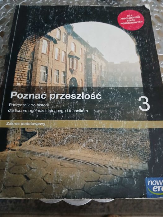 Podręcznik do historii dla klasy 3 liceum i technikum.
