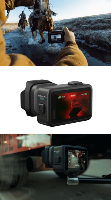 GoPro Mission 1 pro, екшн камера го про міссіон 1 про, екшн-камери GoPro високої якості зйомки