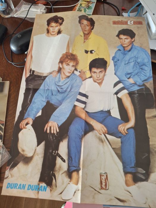 Revista e posters Duran duran
