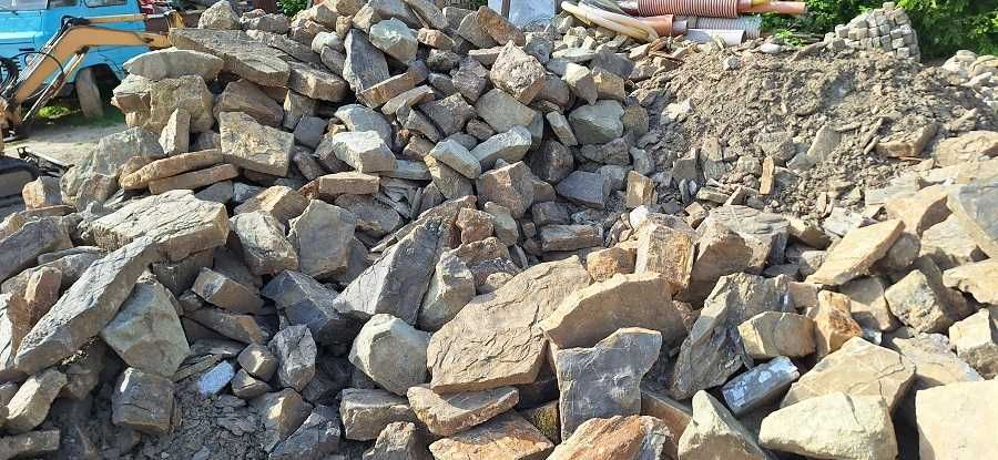 kamień ogrodowy na skalniaki, murak lub na ścieżki