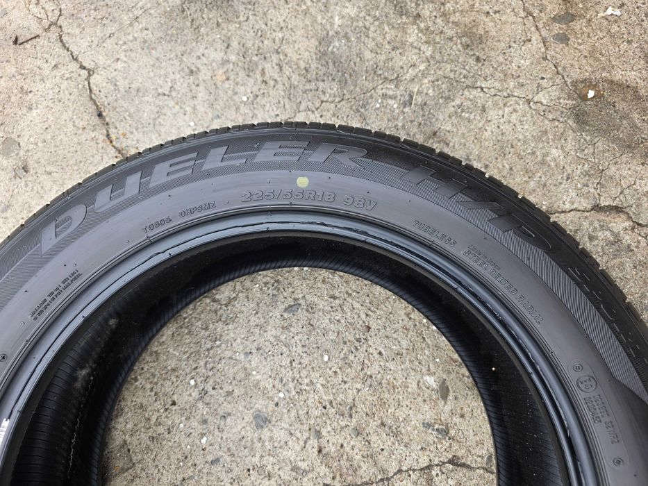 Opony letnie klasy premium BRIDGESTONE 225/55/18 ok. 6 mm