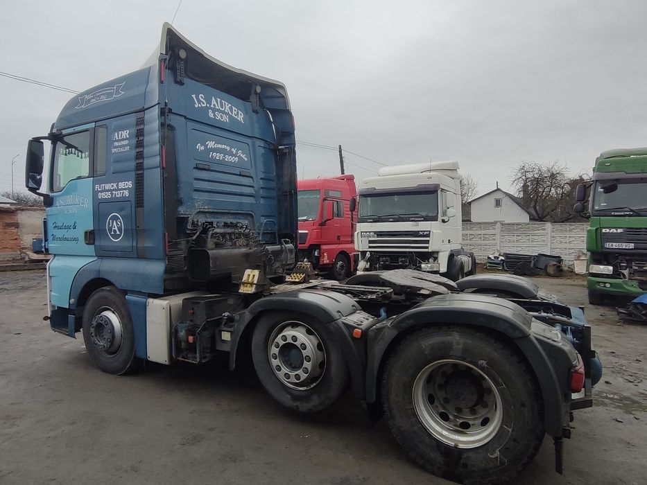 Man Tgx по запчастинах