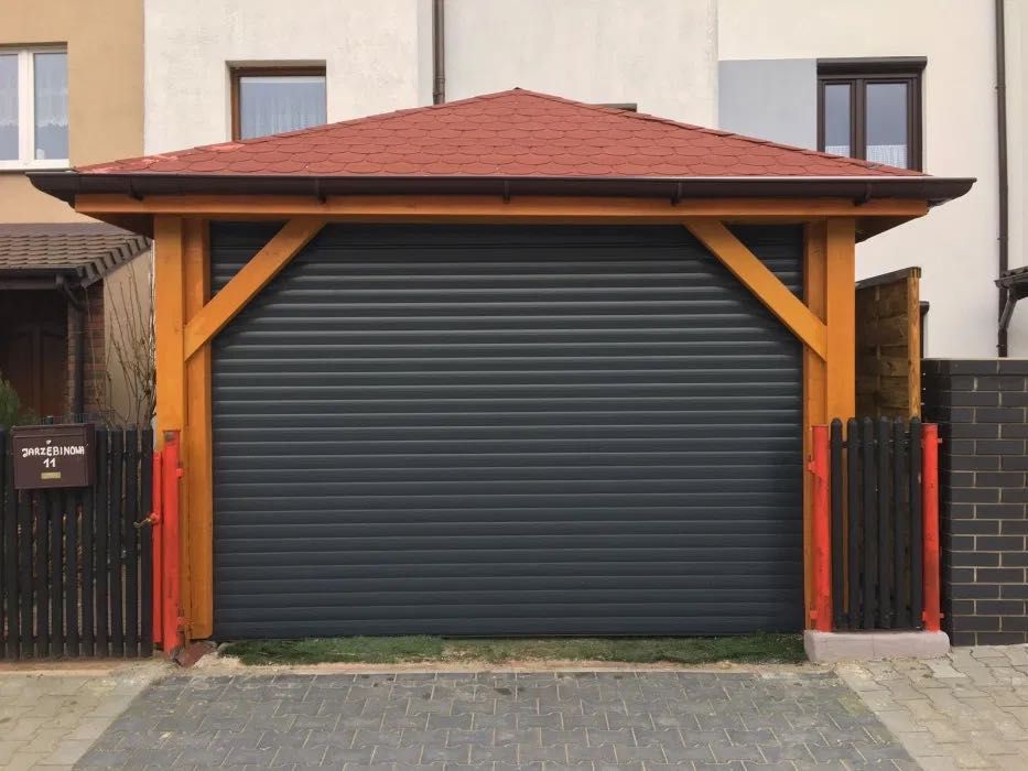 DUŻA Brama rolowana 350 cm x 300 cm antywłamaniowa! OKAZJA!