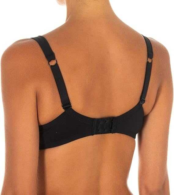 DIM GENEROUS stanik biustonosz gładki niewidzialny miękki 90C czarny