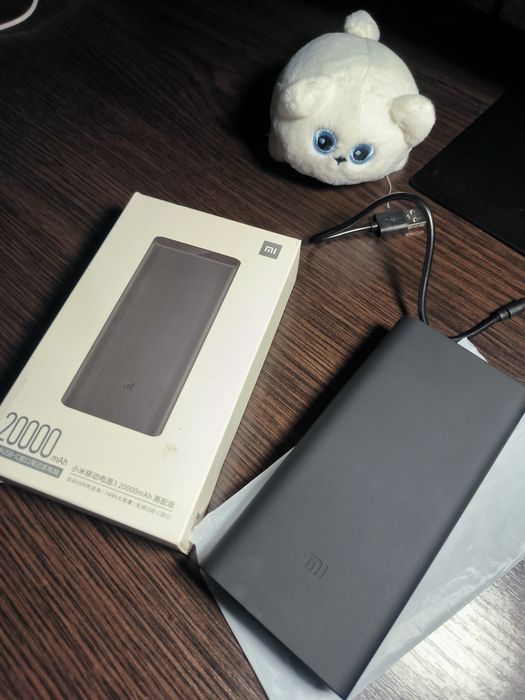 Xiaomi Power bank 20000mAh, швидка зарядка.