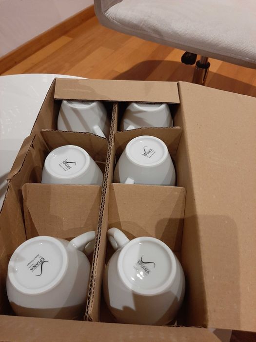Chávenas Buondi para meia de leite