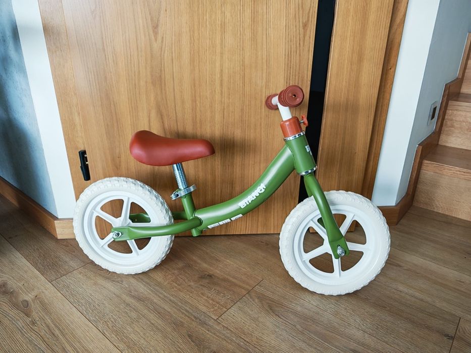 Rowerek Biegowy 12" - Lekki - Zielony