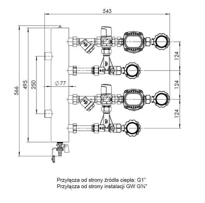 Uchwyt na sprzęgło hydrauliczne afriso
