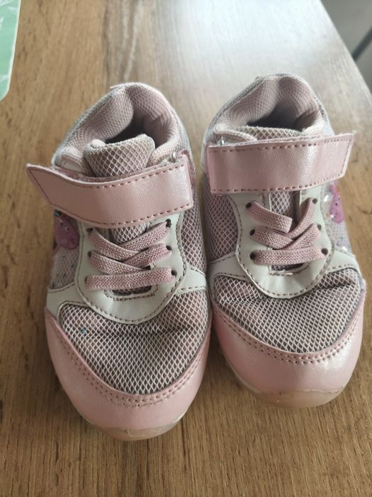 Adidasy dziewczynka 24 świecące