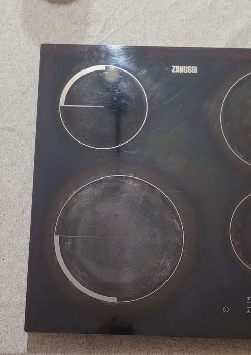 Placa vitrocerâmica zanussi