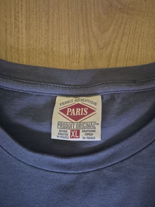 T-shirt męski z Paryża nowy