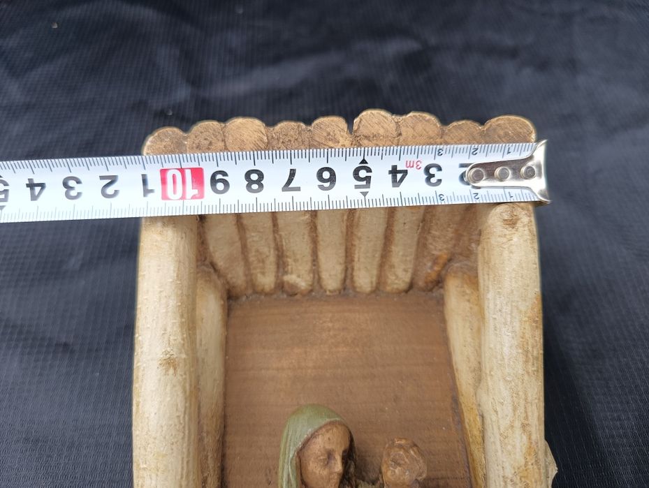 Ceramiczna dekoracja Matka Boska z Dzieciątkiem